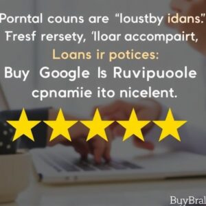 Buy Google Reviews for Payday Loan Companies