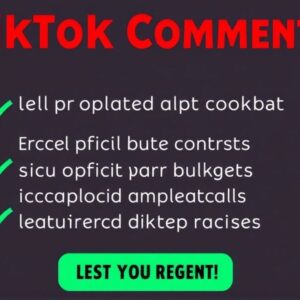 Buy Tiktok Comments in LV