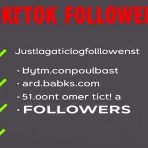 Buy Tiktok Followers in BS