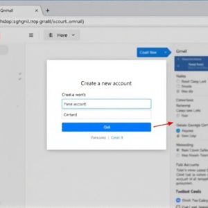 create a new account on gmail