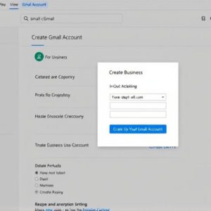 create business gmail account
