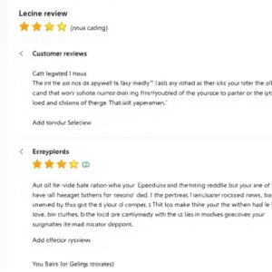customer review examples