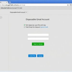 disposable gmail account