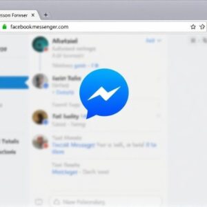 facebook messenger on browser