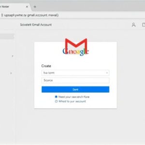 gmail account to create