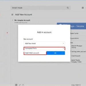 gmail add a new account