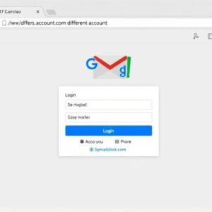 gmail login for different account