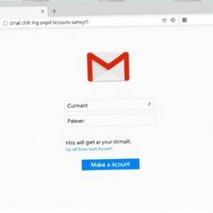 gmail make account