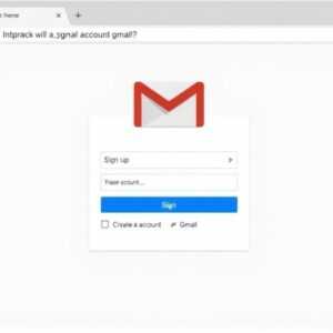 gmail sign up create account