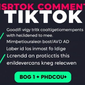 Buy Tiktok Comments in MW: Boost Engagement with Premium Social Proof